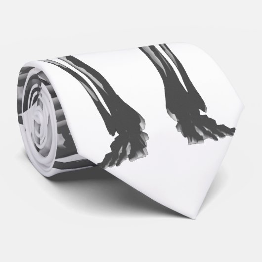 Skeletmodel 3D: Necktie/Stropdas Stropdas (Opgerold)