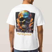 Skeleton Adventures bij Monta Beach T-shirt (Achterkant)