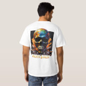 Skeleton Adventures bij Monta Beach T-shirt (Achterkant volledig)