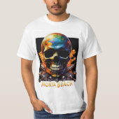 Skeleton Adventures bij Monta Beach T-shirt (Voorkant)