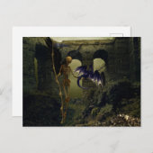 Skeleton Angel Dragon Fantasy Grim Reaper Briefkaart (Voorkant / Achterkant)