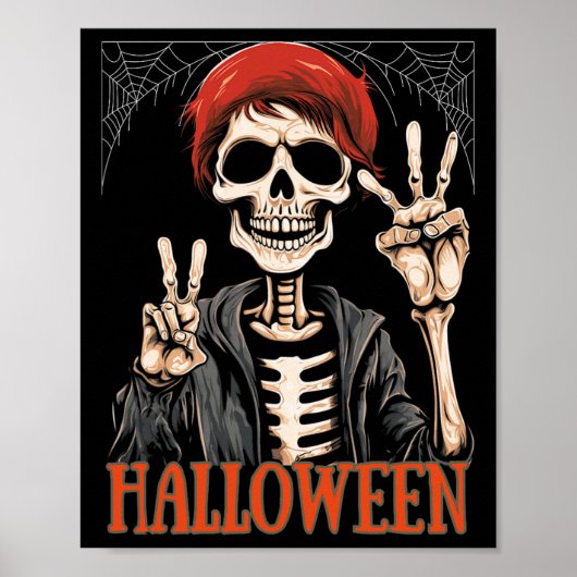 Skeleton Apocalypse Night beroemd gemaakt door Hal Poster (Voorkant)