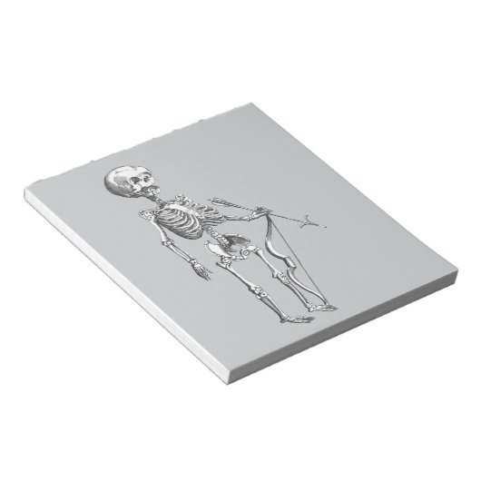  Skeleton Archer Notitieblok (Schuin)