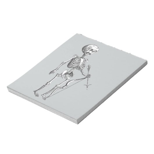  Skeleton Archer Notitieblok (Linkerzijde)