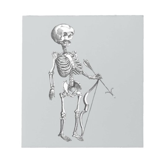  Skeleton Archer Notitieblok (Voorkant)