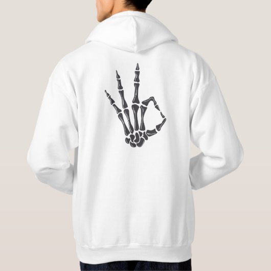 Skeleton Art Hoodie (Achterkant)