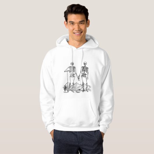 Skeleton Art Hoodie (Voorkant volledig)
