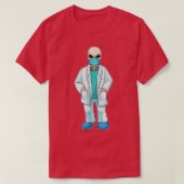 Skeleton Arts mantel T-shirt (Design voorkant)