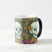 SKELETON AUTUMN GENTLEMAN, HALLOWEEN MORPHING MOK (Voorkant rechts)
