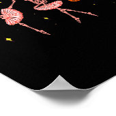 Skeleton Ballerina Halloween Jack O Lantern Dancer Poster (Hoek)