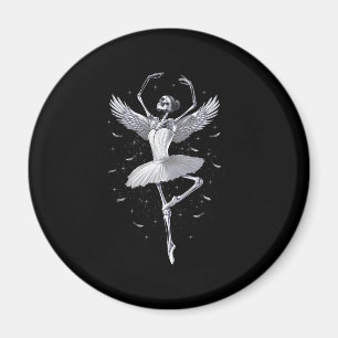 Skeleton Ballerina Magneet