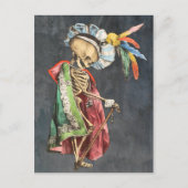 Skeleton Bard van Pu'Shing Bhu'Tons Briefkaart (Voorkant)