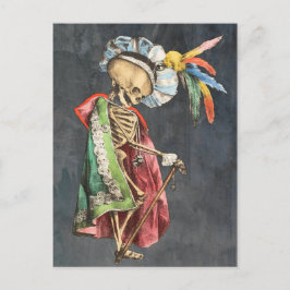 Skeleton Bard van Pu'Shing Bhu'Tons Briefkaart