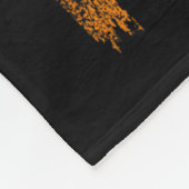 Skeleton Baseball Player Fan Skeleton Halloween Ba Fleece Deken (Hoek)