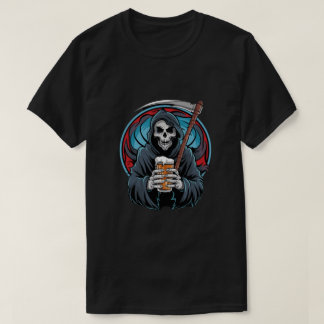 Skeleton Beer Halloween Spooky & Fun Party t-shirt
