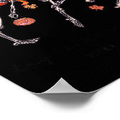 Skeleton Bible Verse Dry Bones Come Alive Christia Poster (Hoek)