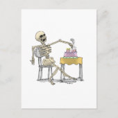 sKeLeToN BiRtHdAy CaKe Briefkaart (Voorkant)