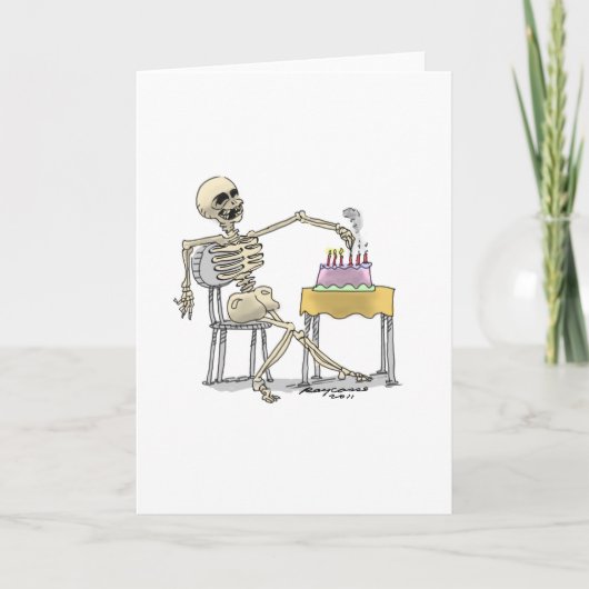 sKeLeToN BiRtHdAy CaKe Kaart (Voorkant)