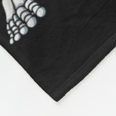 Skeleton Boksen Kickboksen Mma Halloween Fleece Deken (Hoek)