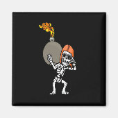 Skeleton Bomber Magneet (Voorkant)