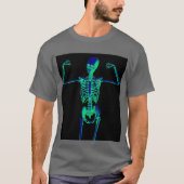 Skeleton Bone man t-shirt (Voorkant)