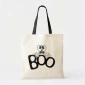 Skeleton Boo Tshirts en Gifts Tote Bag (Voorkant)