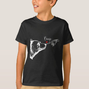 Skeleton Boop Beer Funny Halloween Girl Mannen Vro T-shirt