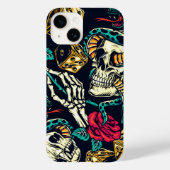 Skeleton botten Tekening iPhone Case (Achterkant)
