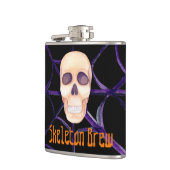 Skeleton Brew Vinyl Omwikkelde Flask Heupfles (Links)