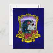 Skeleton Bride Briefkaart (Voorkant / Achterkant)