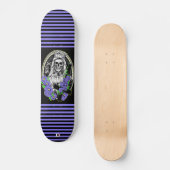 Skeleton Bride met Stripes Dd Brand Persoonlijk Skateboard (Voorkant)