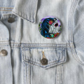 Skeleton Bride Ronde Button 5,7 Cm (In situ)