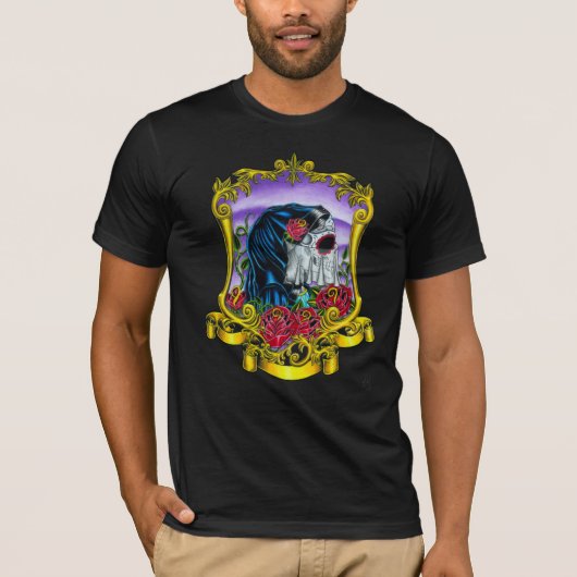 Skeleton Bride T-Shirt (Voorkant)