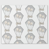 Skeleton Brides Cadeaupapier (Vlak)