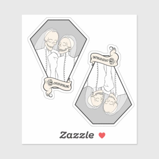 Skeleton Brides Sticker (Vel)