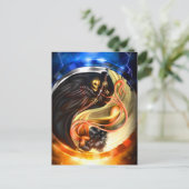 Skeleton Briefkaart (Staand voorkant)