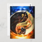 Skeleton Briefkaart (Voorkant / Achterkant)