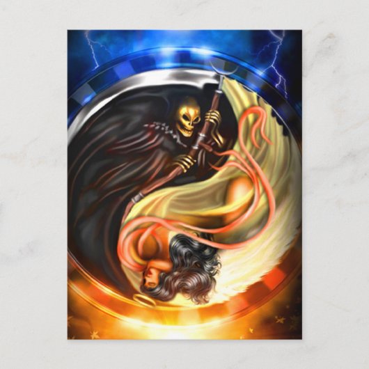 Skeleton Briefkaart (Voorkant)