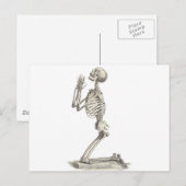  Skeleton Briefkaart (Voorkant / Achterkant)