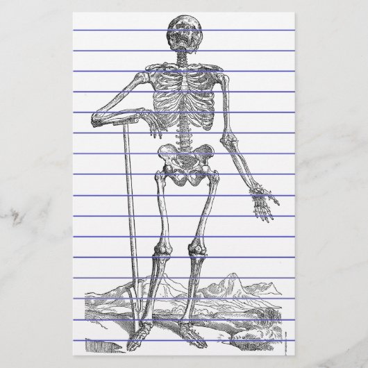 Skeleton Briefpapier (Voorkant)