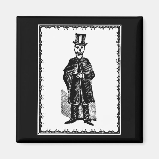 Skeleton Bruidegom - Magneet (Voorkant)