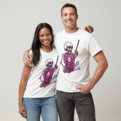  Skeleton Bubble Tea T-shirt (Unisex)