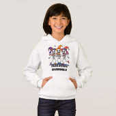 Skeleton Buddies Halloween Kinder T-Shirt – Schatt (Voorkant volledig)