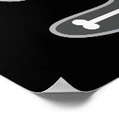 Skeleton Bunny Poster (Hoek)