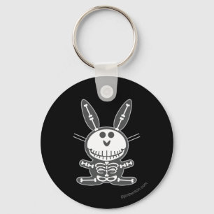 Skeleton Bunny Sleutelhanger