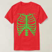 Skeleton Cheap Halloween Costume T-shirt (Design voorkant)