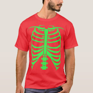 Skeleton Cheap Halloween Costume T-shirt