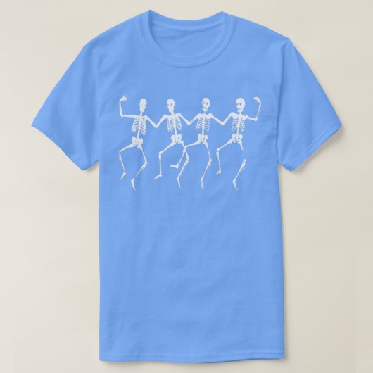 Skeleton Chorus Line van Crypt Grafisch T-shirt (Design voorkant)