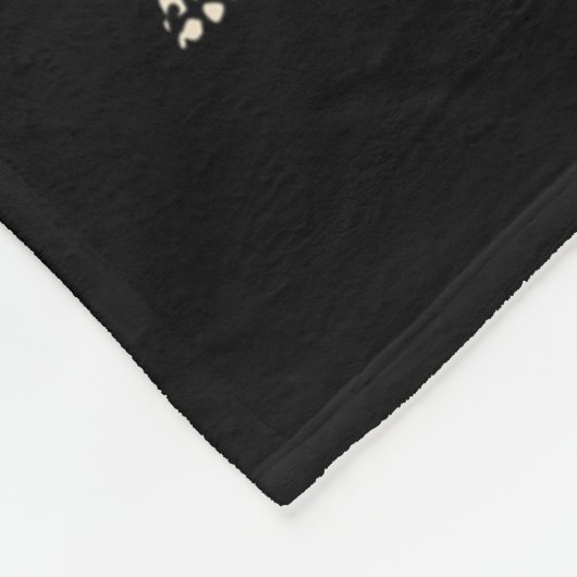 Skeleton Christmas Halloween Thanksgiving Fun Fleece Deken (Hoek)