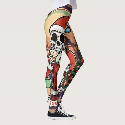 Skeleton Christmas legging (Rechts)